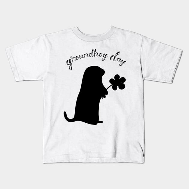 Groundhog Day Kids T-Shirt by GMAT